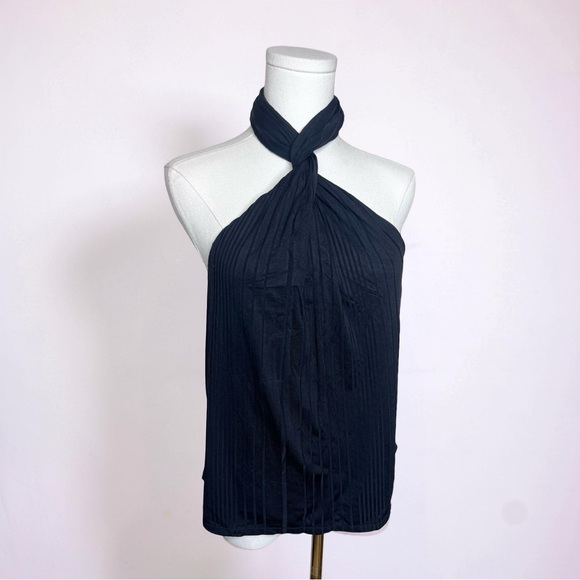 Anine Bing Tops - ANINE BING Agnes Top Size XS Black Color Twisted Front GUC